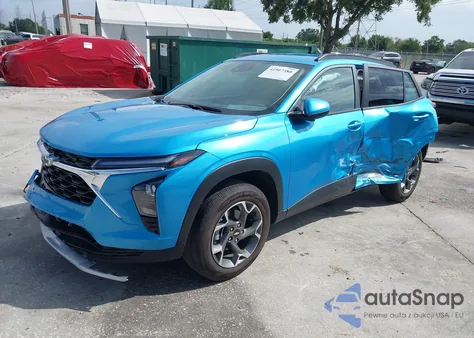 2025 Chevrolet Trax 1Lt из США, поврежденный, VIN KL77LHEP4SC203207